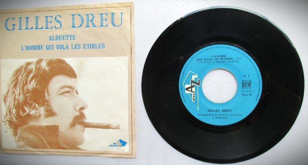 Gilles Dreu~Alouette~Vinyl~Jan Jans en de kinderen~Single, Overige genres, Gebruikt, 7 inch, Ophalen of Verzenden