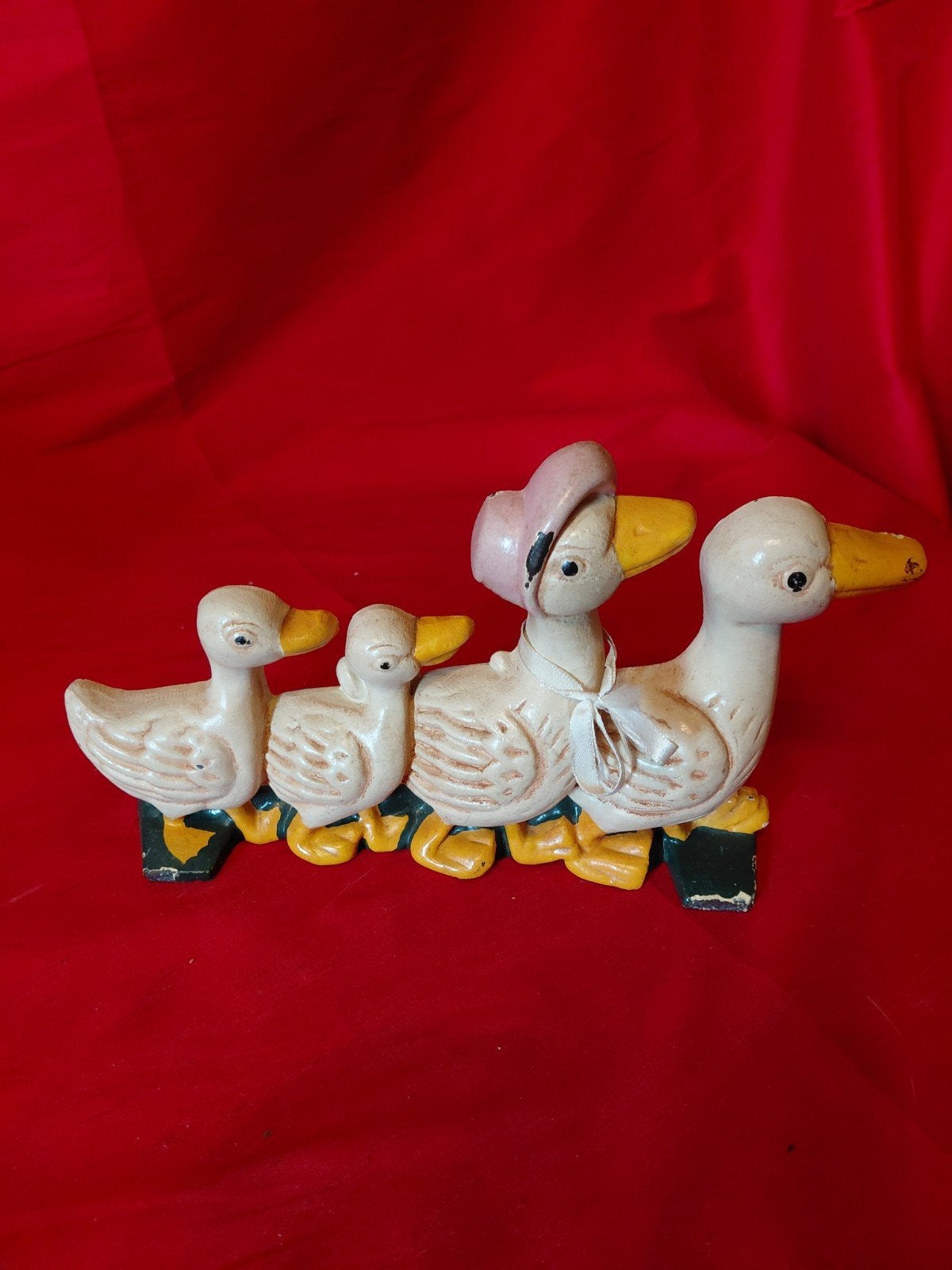gietijzeren deurstopper eendjes 25x16, Huis en Inrichting, Ophalen of Verzenden