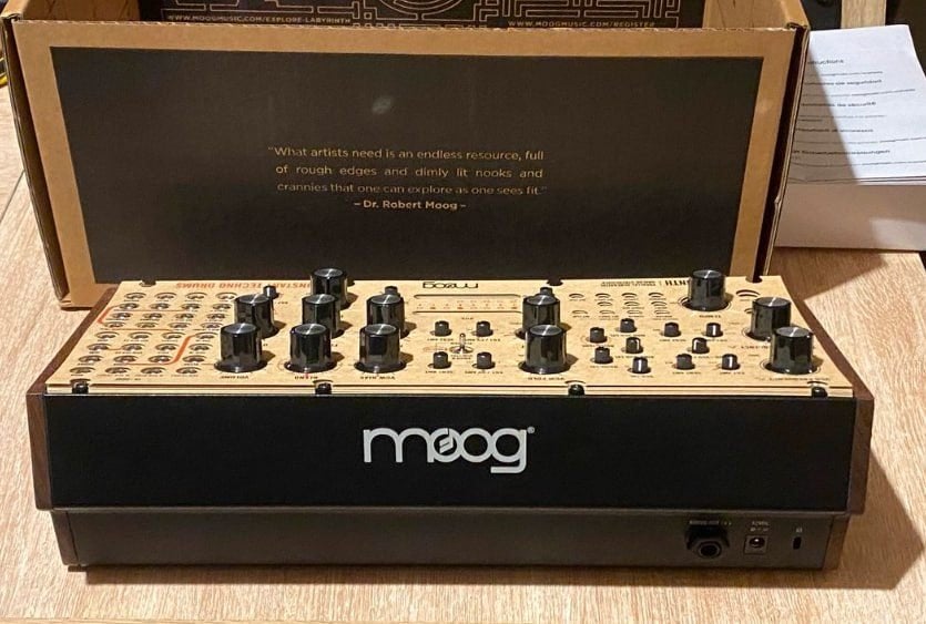 moog labyrinth synthesizer, Muziek en Instrumenten, Overige merken, Zo goed als nieuw, Met koffer of flightcase, Overige aantallen