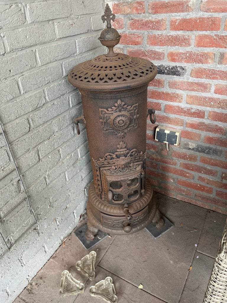 Houtkachel Jupiter, Huis en Inrichting, Ophalen, Gebruikt, Vrijstaande haard, Houthaard