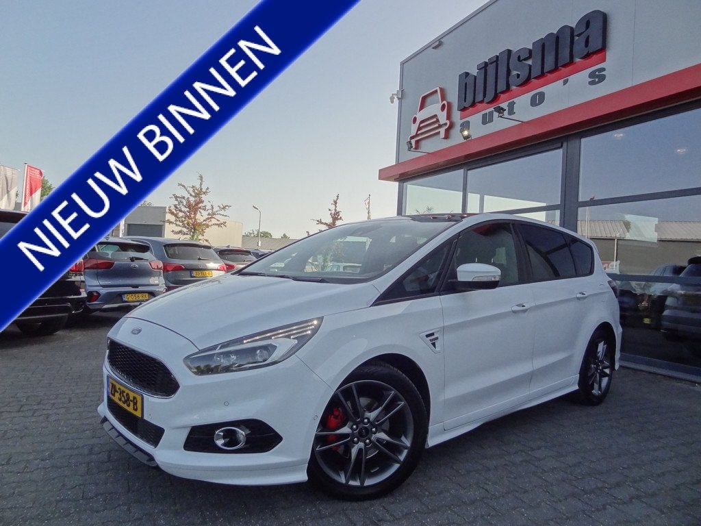 Ford S-Max | ST-Line 2.0 | 7P. | PANO | KEYLESS | STOEL MEMO, Auto's, Ford, Bedrijf, Te koop, S-Max, ABS, Adaptive Cruise Control