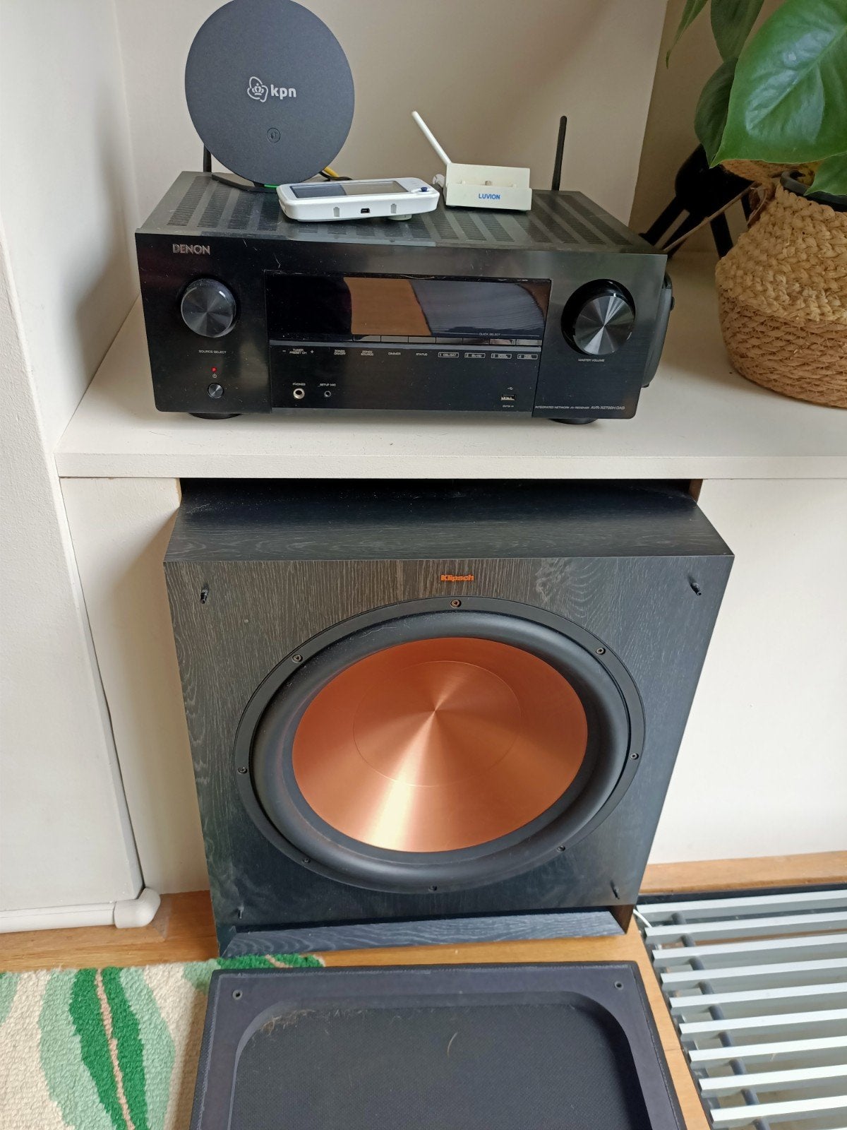 Klipsch Subwoofer sp-150 - Amp defect, Ophalen, Niet werkend, Subwoofer, Overige merken