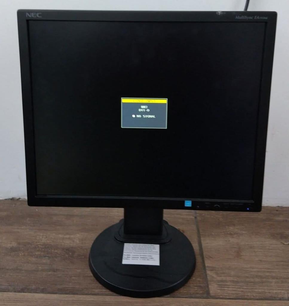 NEC Multisync EA193Mi Monitor - Draaibaar met kabels, Computers en Software, Monitoren, Gebruikt, 60 Hz of minder, DVI, In hoogte verstelbaar