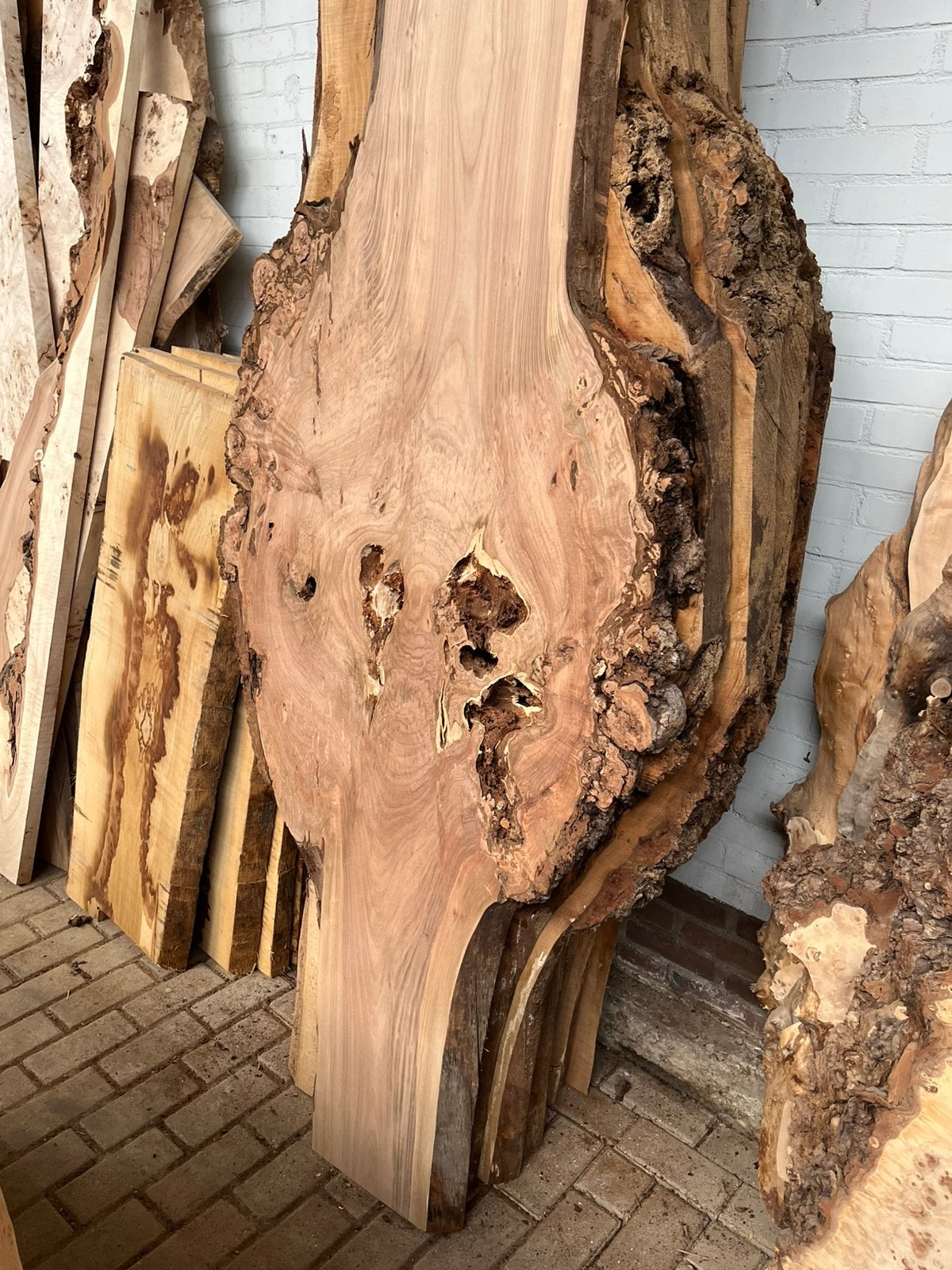 Stoere wandplanken ruw of geschuurd afkorten op maat, Huis en Inrichting, Woonaccessoires | Wandplanken en Boekenplanken, Ophalen