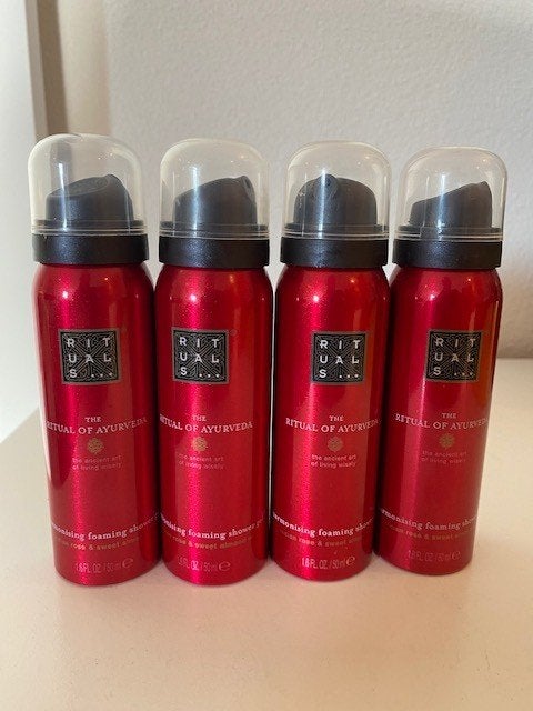 Nieuw Rituals Ayurveda foaming shower gel douche foam 50ml, Ophalen of Verzenden, Nieuw, Bad & Douche
