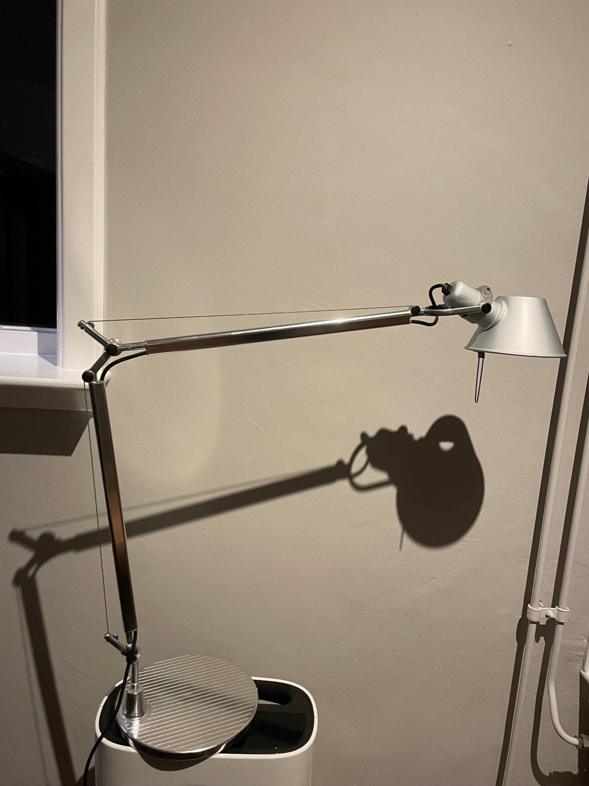 Artemide Tolomeo Lettura | aluminium, Huis en Inrichting, Lampen | Vloerlampen, Ophalen of Verzenden, Zo goed als nieuw