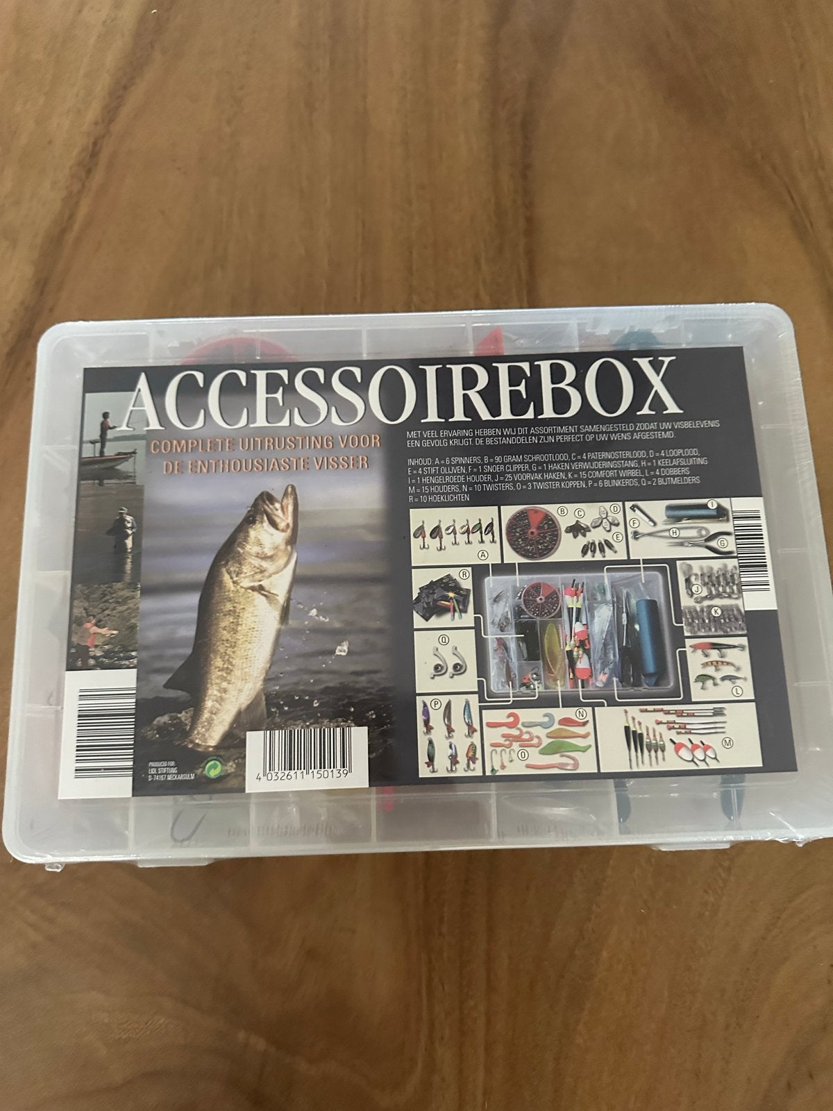 Complete Vis Accessoirebox voor de Enthousiaste Visser, Watersport en Boten, Ophalen of Verzenden, Nieuw, Overige typen