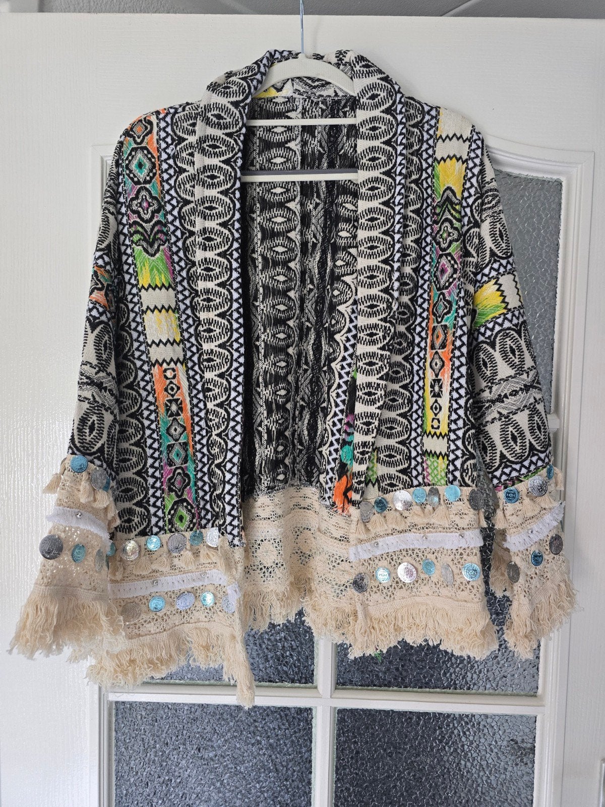 Nieuw jasje blazer boho 40 42 44, Ophalen of Verzenden, Nieuw, Maat 42/44 (L)