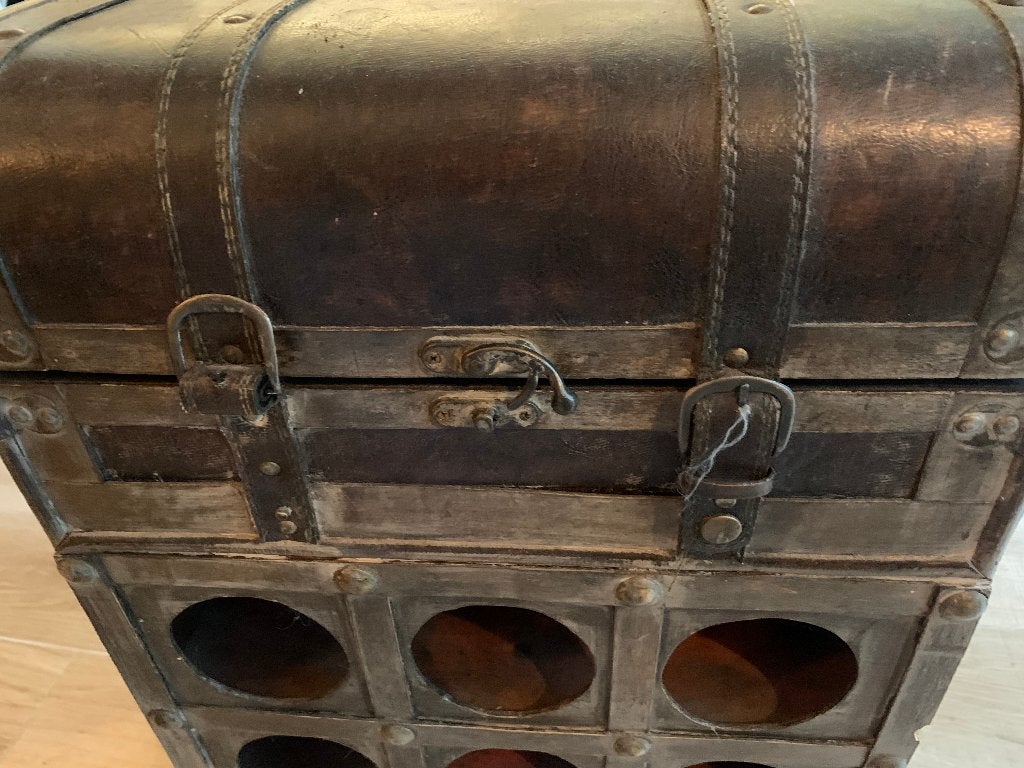 leuk wijnkastje met handige opbergruimte en laatje, Huis en Inrichting, Ophalen, 50 – 75, Gebruikt, 5 tot 15 flessen