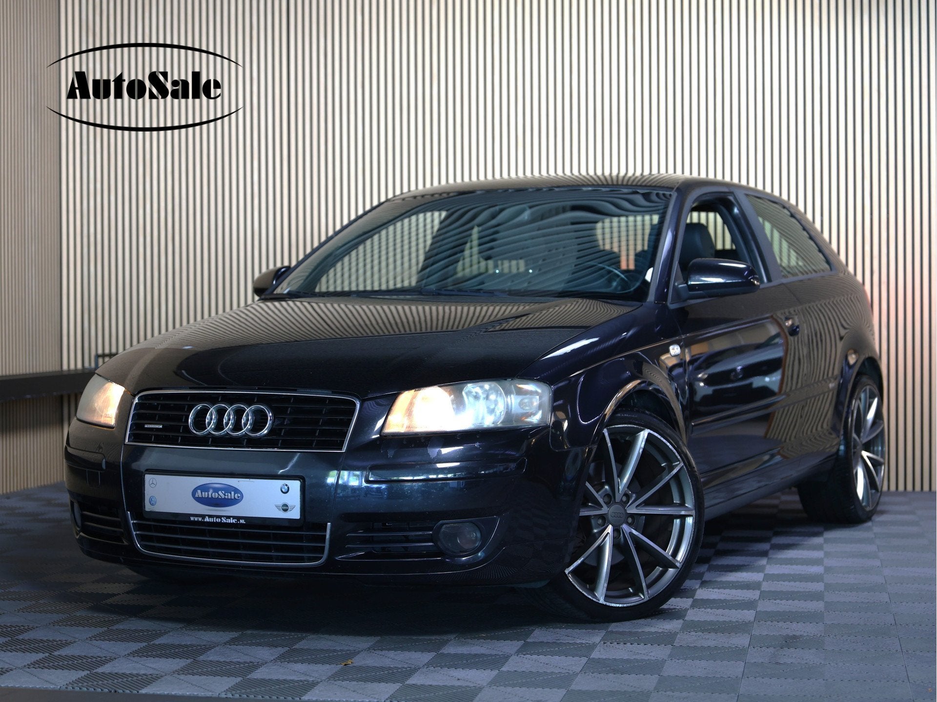 Audi A3 2.0 FSI Turbo quattro Ambition 19"LMV PANO CRUISE CO, Auto's, Gebruikt, 4 cilinders, 1984 cc, Leder en Stof