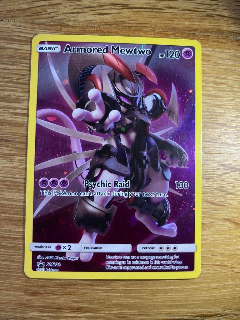 Armored mewtwo, Ophalen of Verzenden, Zo goed als nieuw