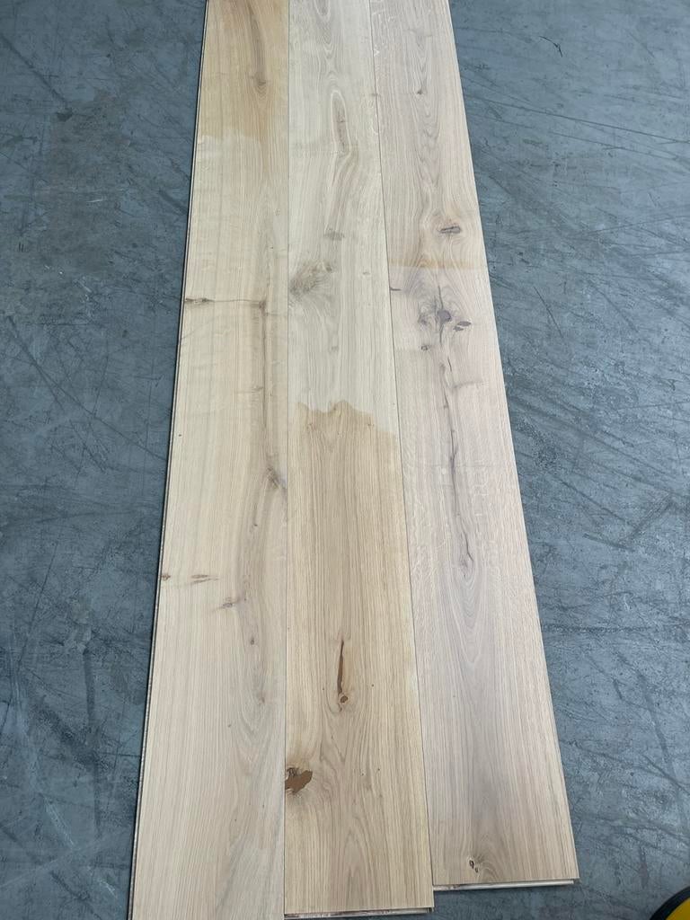 5.4m2 22cm breed eiken multipank vloer parker, Doe-het-zelf en Verbouw, Vloerdelen en Plavuizen, Zo goed als nieuw, 10 m² of meer
