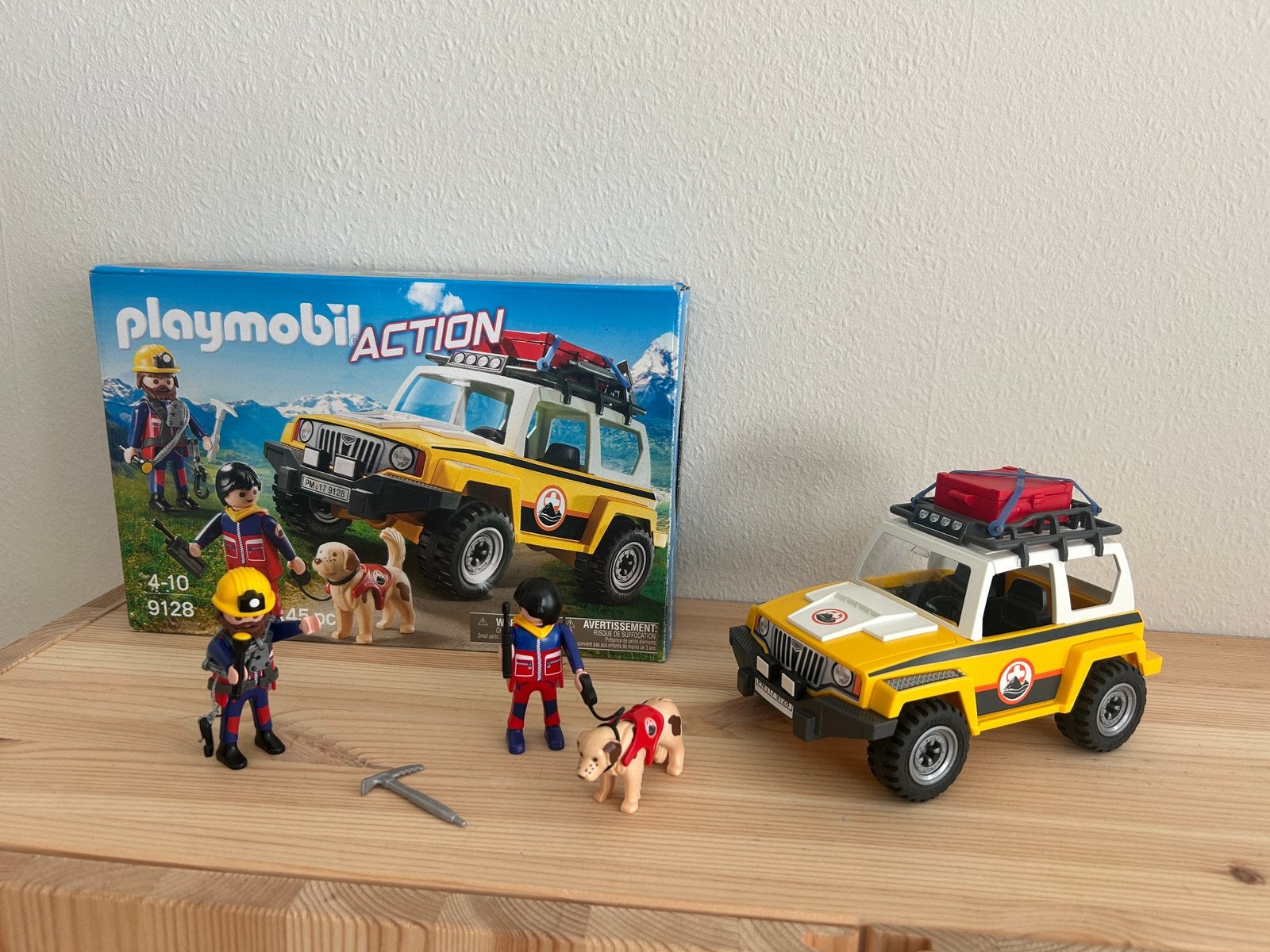 Playmobil Action 9128 – Reddingswerkers met Terreinwagen, Ophalen of Verzenden, Zo goed als nieuw