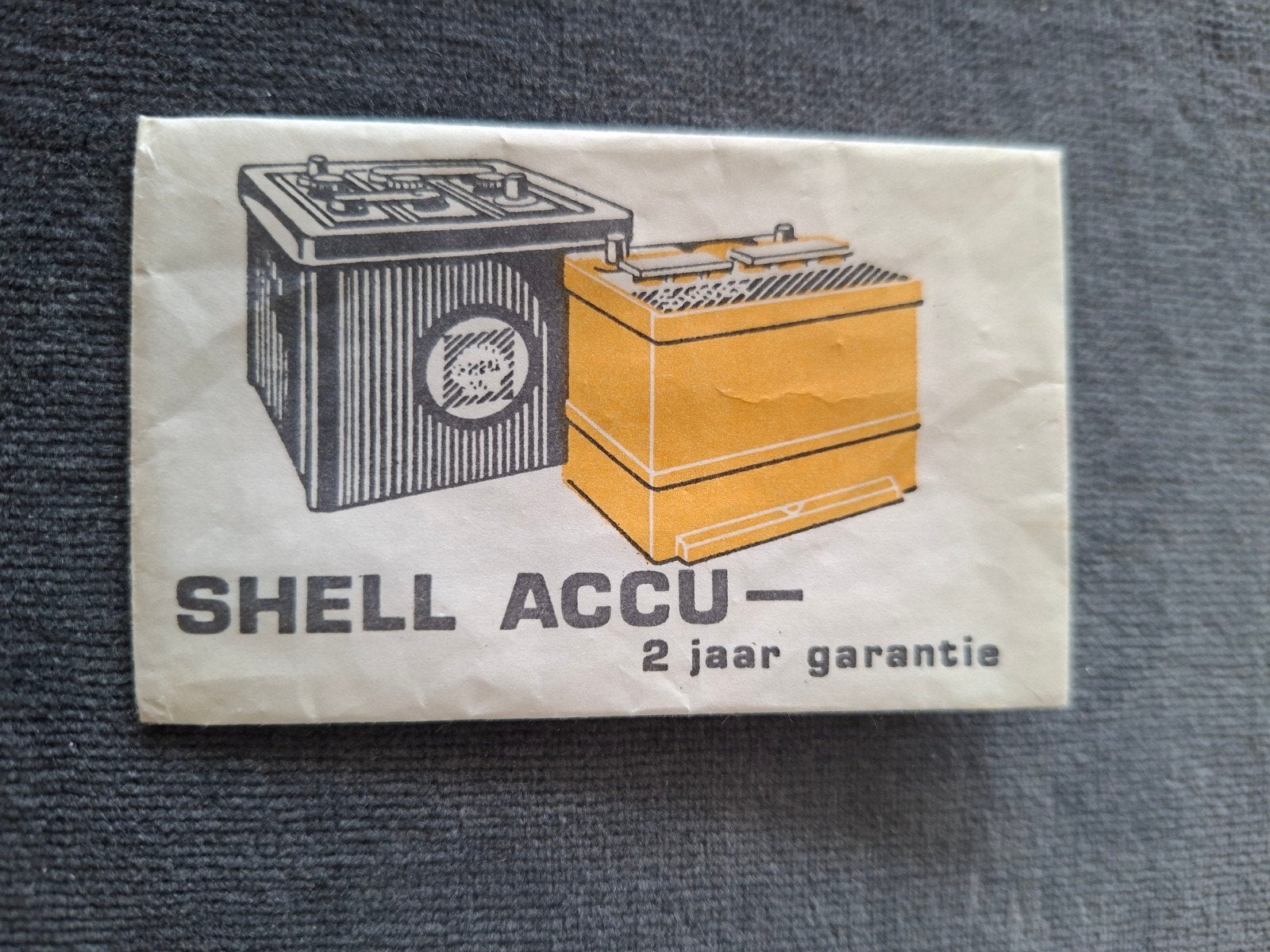 Shell accu - 2 jaar garantie, Verzamelen, Verzenden, Nederland