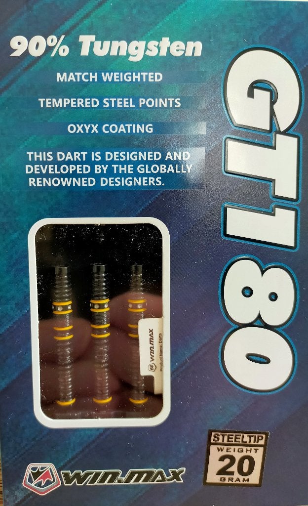 Te Koop WIN MAX 20 GR - 90 % Bieden vanaf € 19 ., Sport en Fitness, Darts, Ophalen of Verzenden, Zo goed als nieuw, Pijlen