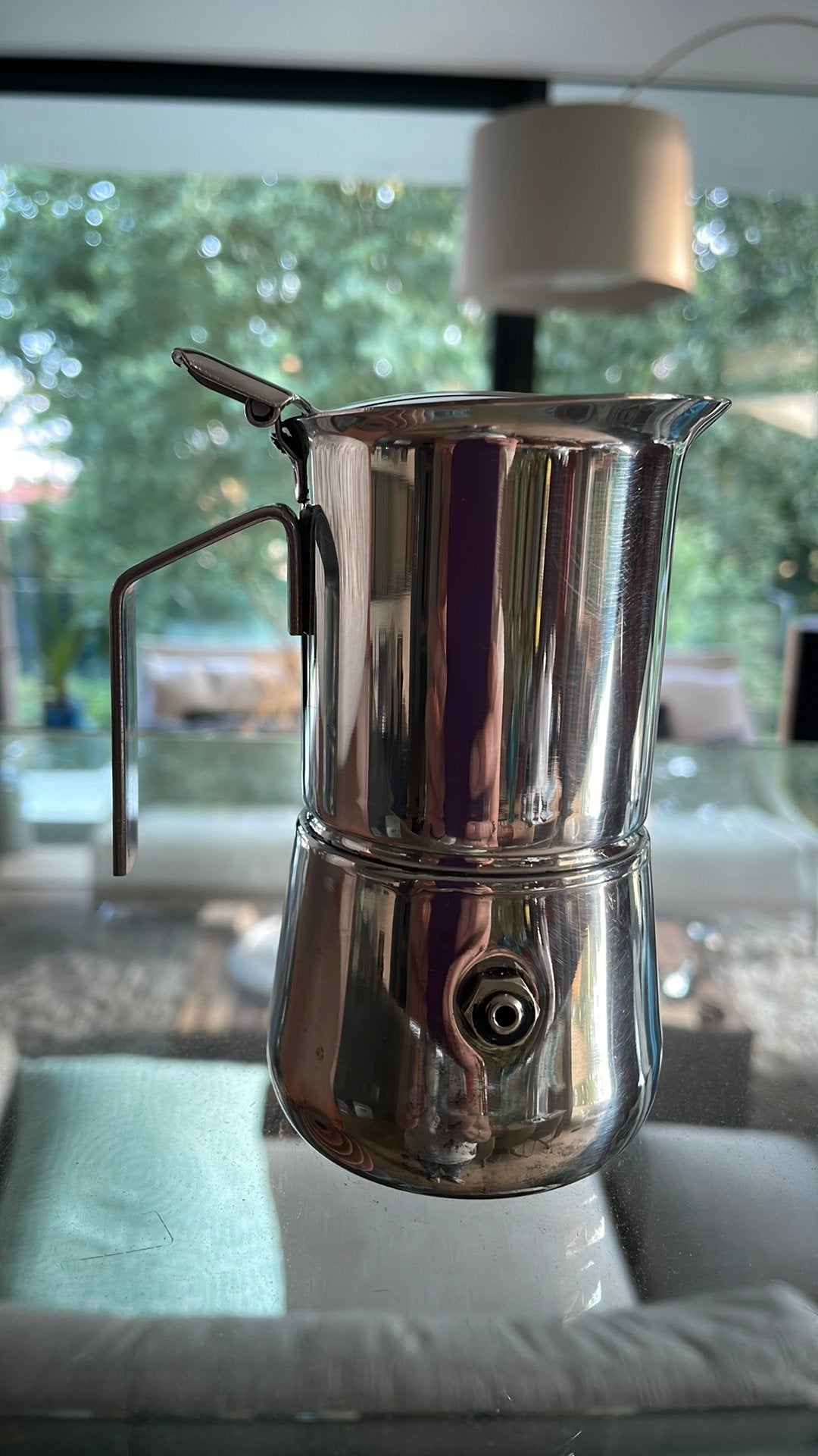 Vev Vigano vespress Espressopot, Ophalen of Verzenden, Gebruikt