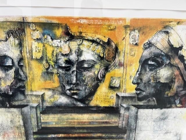 Astrid Engels 'Towards Fortune' litho genummerd, Ophalen
