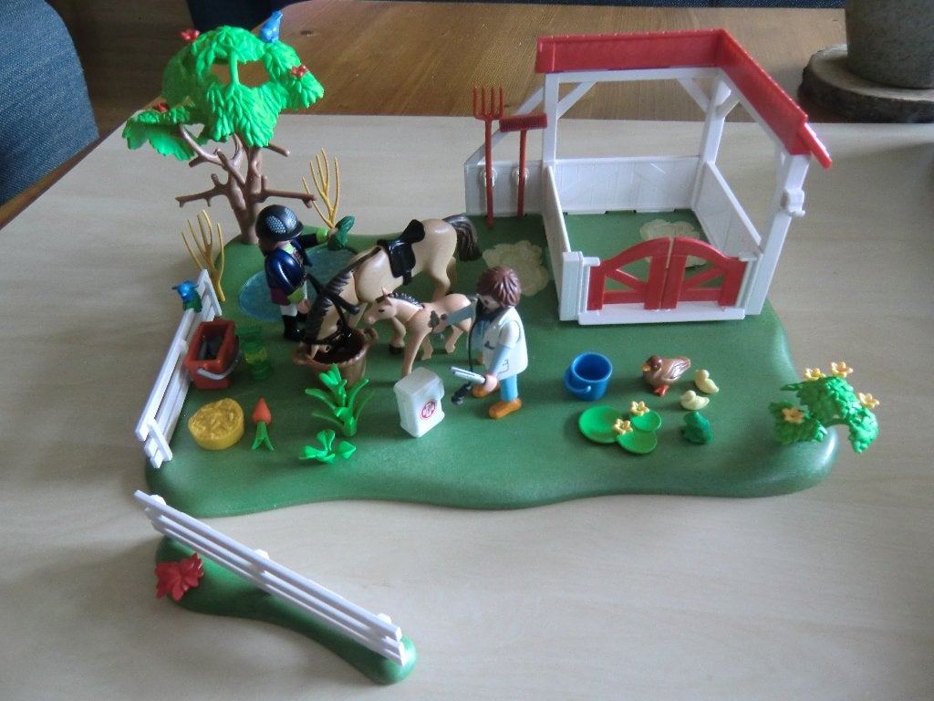 Zo goed als nieuwe set 6147 van Playmobil voor 4 tot 10 jaar, Ophalen, Zo goed als nieuw, Country, Complete set
