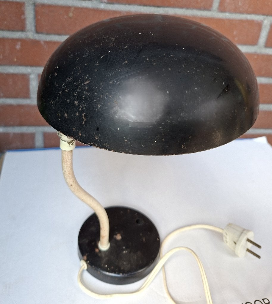 industriële lamp- stijl  Bauhaus -  jaren 50 werk project, Bureaulamp, Gebruikt, Overige merken, 30 cm