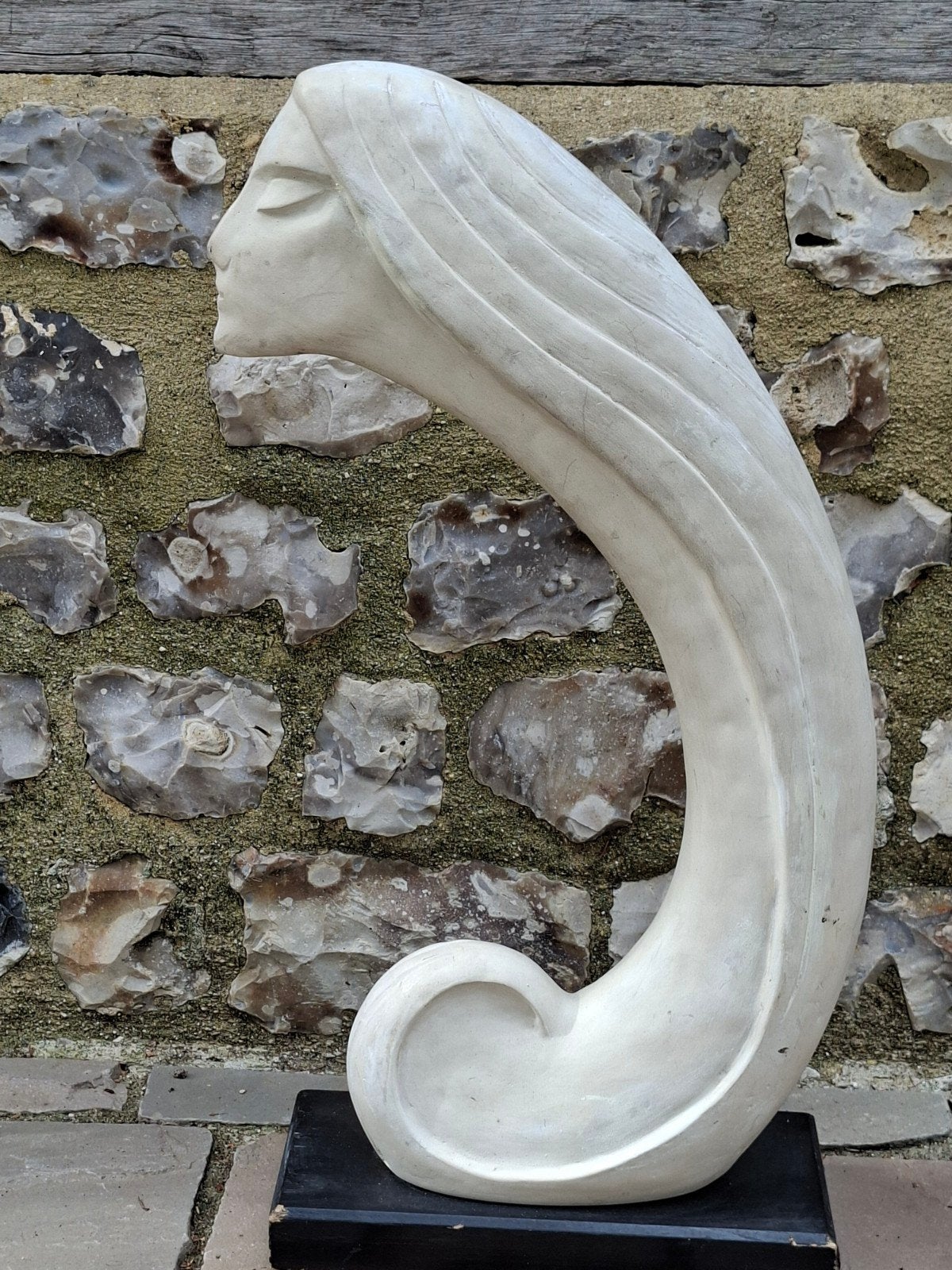 Austin Productions 1984 Vrouwenhoofd Sculptuur, Beeld, Vrouw, Noord-Amerika, Modern