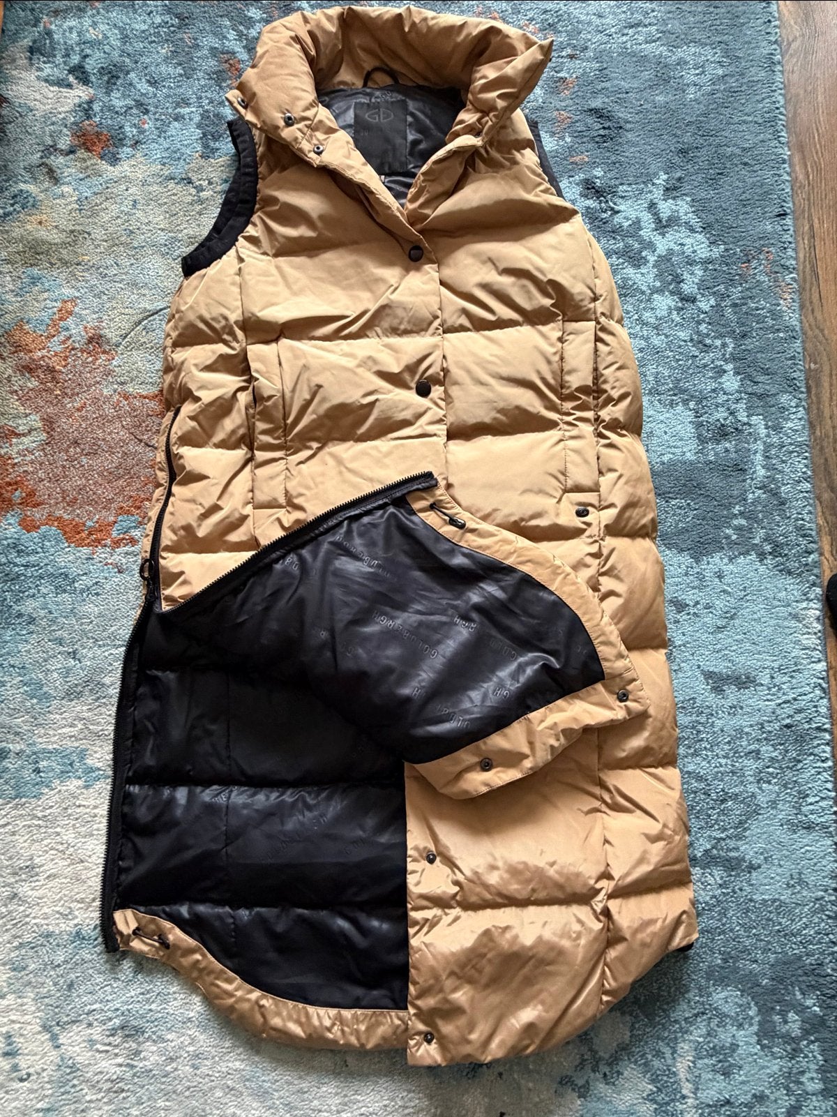 Goldbergh Luxury Sports lange bodywarmer maat M, Ophalen of Verzenden, Zo goed als nieuw, Maat 38/40 (M), Beige