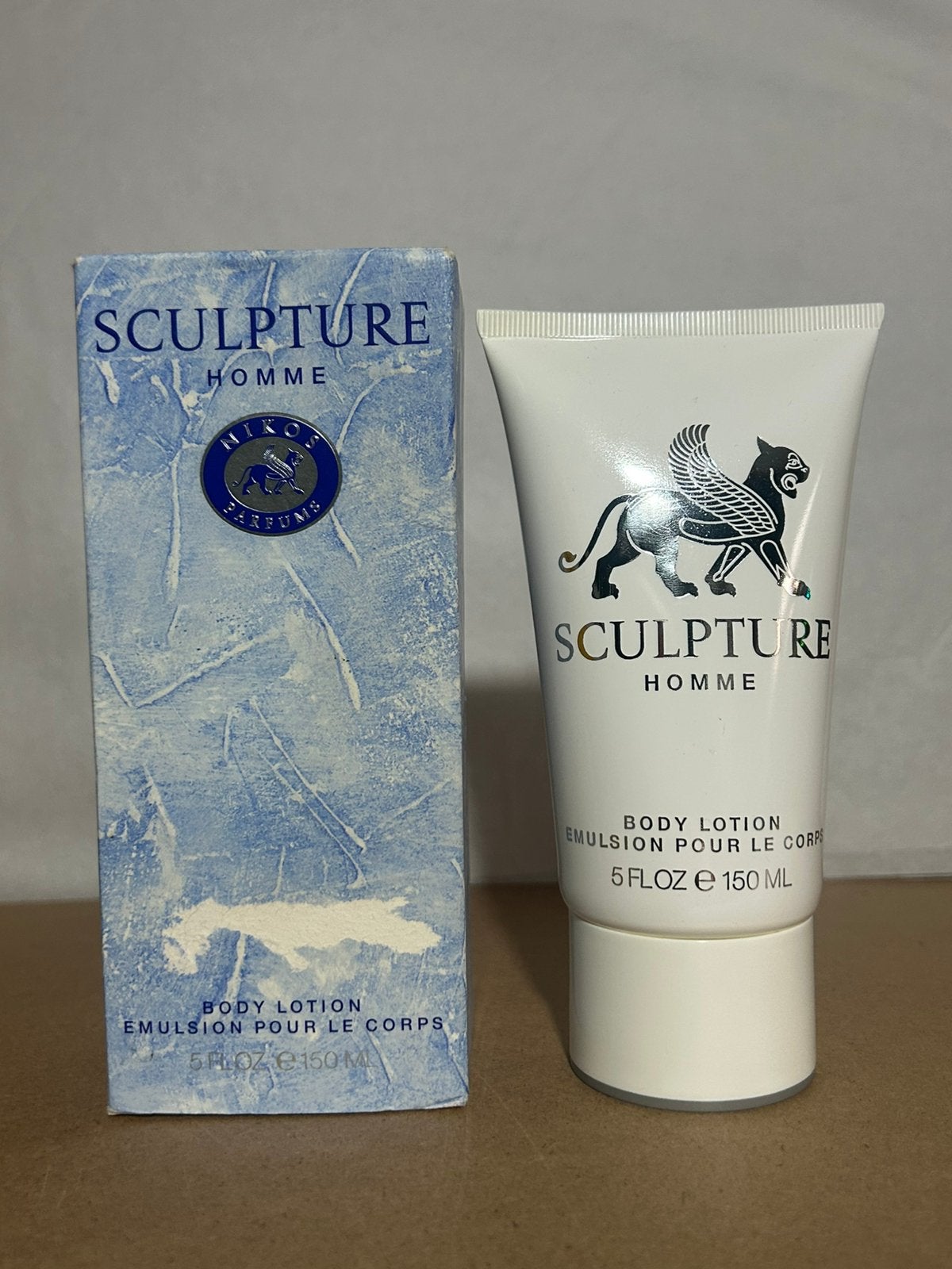 Nikos - sculpture homme bodylotion 150ml, Ophalen of Verzenden, Nieuw, Bodylotion, Crème of Olie