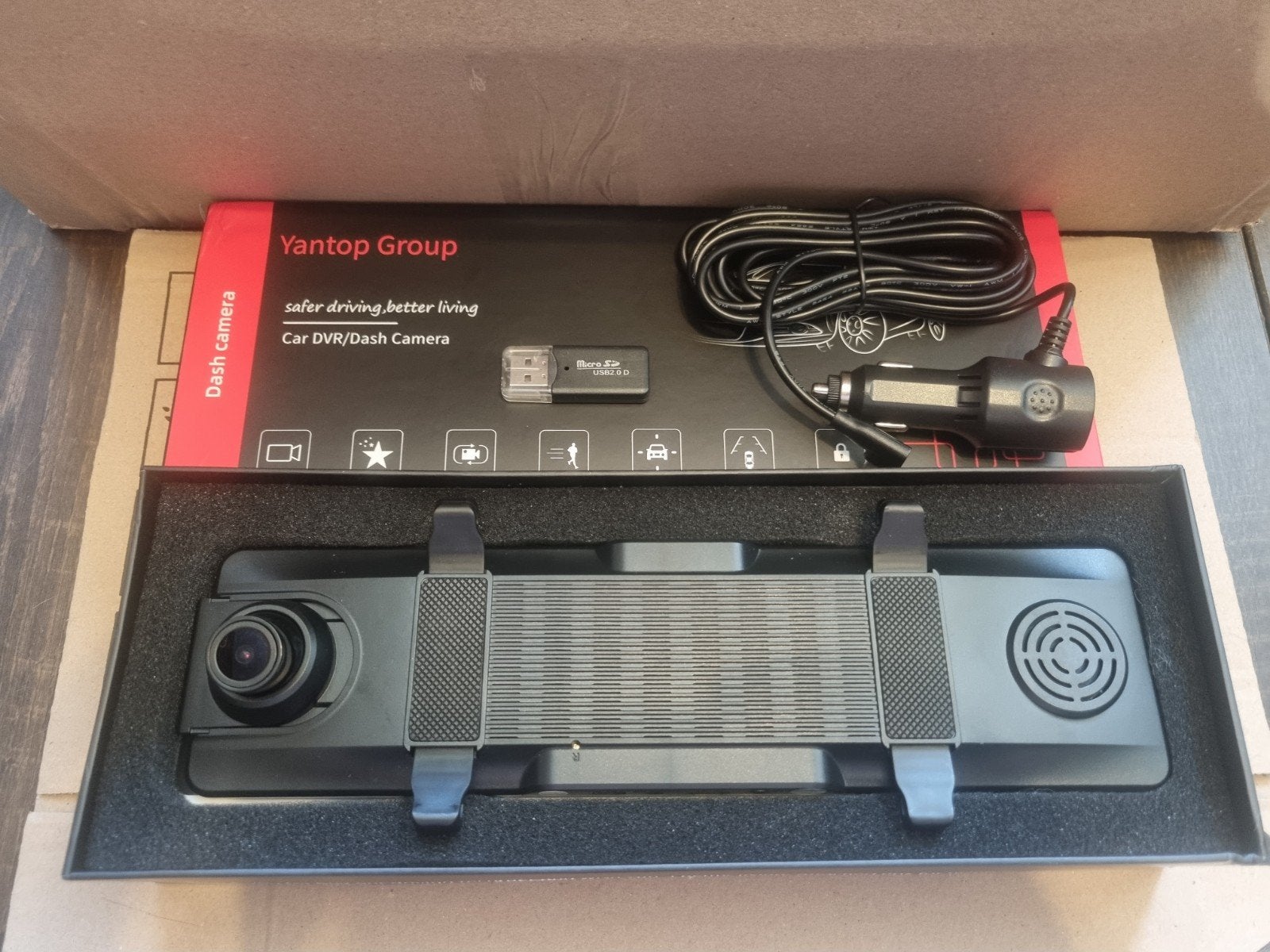 Nieuwe Yantop Group Auto DVR/Dash Camera - Veiligheid, Ophalen of Verzenden, Nieuw