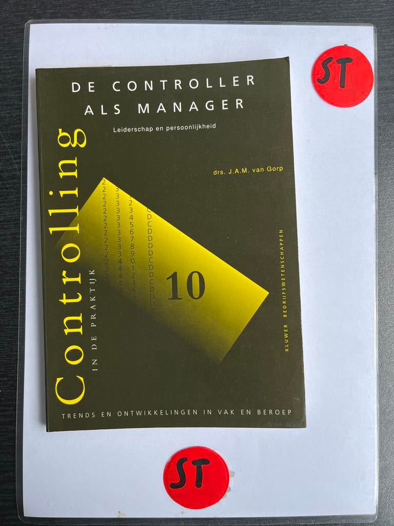 De Controller als Manager: Leiderschap en Persoonlijkheid, Ophalen of Verzenden, Zo goed als nieuw, Accountancy en Administratie