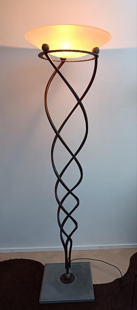 Terzani Antinea vloerlamp 3x, Huis en Inrichting, Lampen | Vloerlampen, Ophalen, Glas, Zo goed als nieuw, 150 tot 200 cm