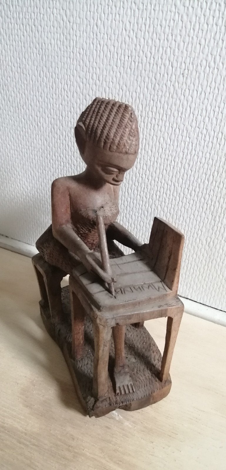 Uniek houtgesneden kunstwerk, Antiek en Kunst, Ophalen of Verzenden