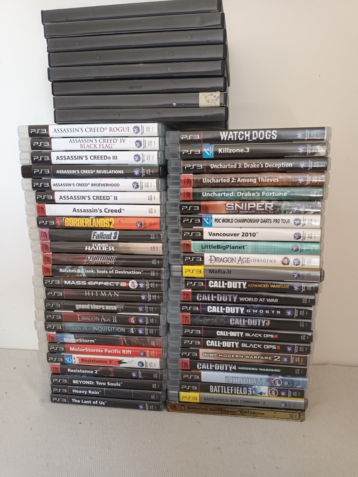 Playstation 3 met 56 games, Vanaf 18 jaar, 1 speler, Zo goed als nieuw, Ophalen