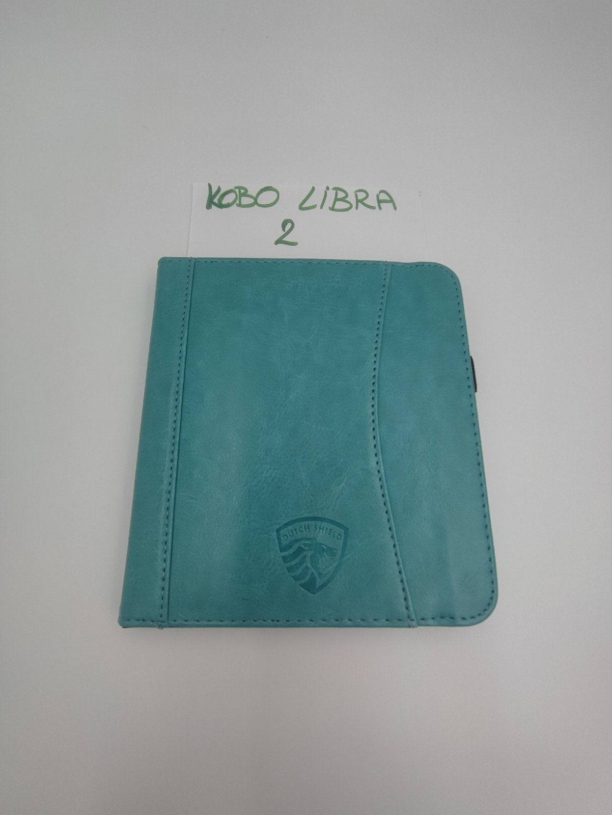 Kobo Libra 2 luxe turquoise hoesje / Kobo Libra 2 hoesje, Computers en Software, Ophalen of Verzenden, Nieuw, 7 inch, Dutch shield