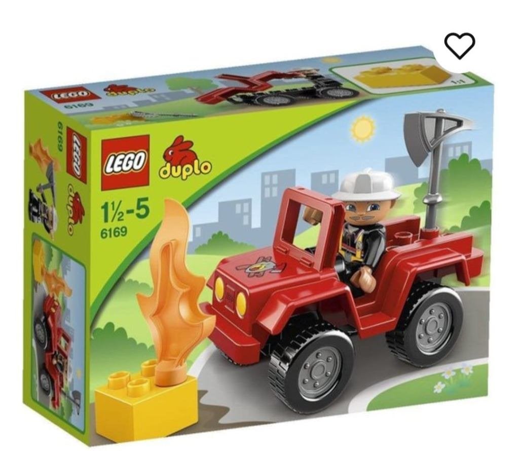 Duplo brandweer quads 6169 + 5603, Ophalen of Verzenden, Gebruikt, Duplo