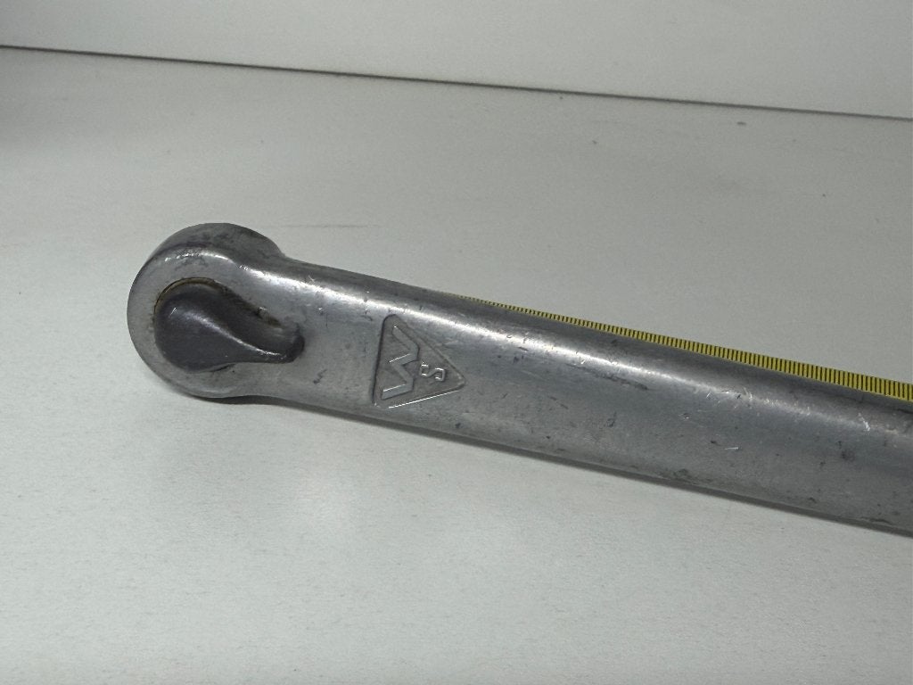 Lierhendel 23 cm met lock, Ophalen of Verzenden, Gebruikt, Lijn of Blok