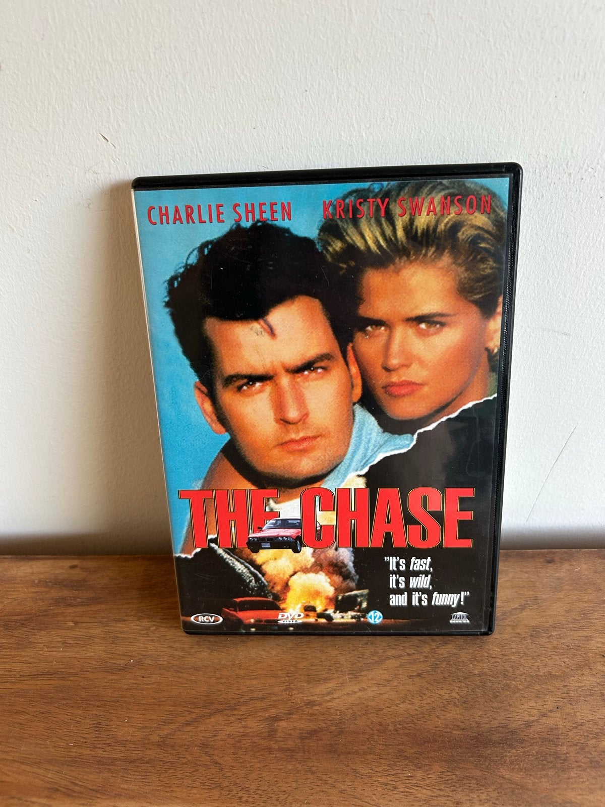 The Chase DVD - Actiethriller met Charlie Sheen, Engels, Nederlands, Actiethriller, Ophalen of Verzenden