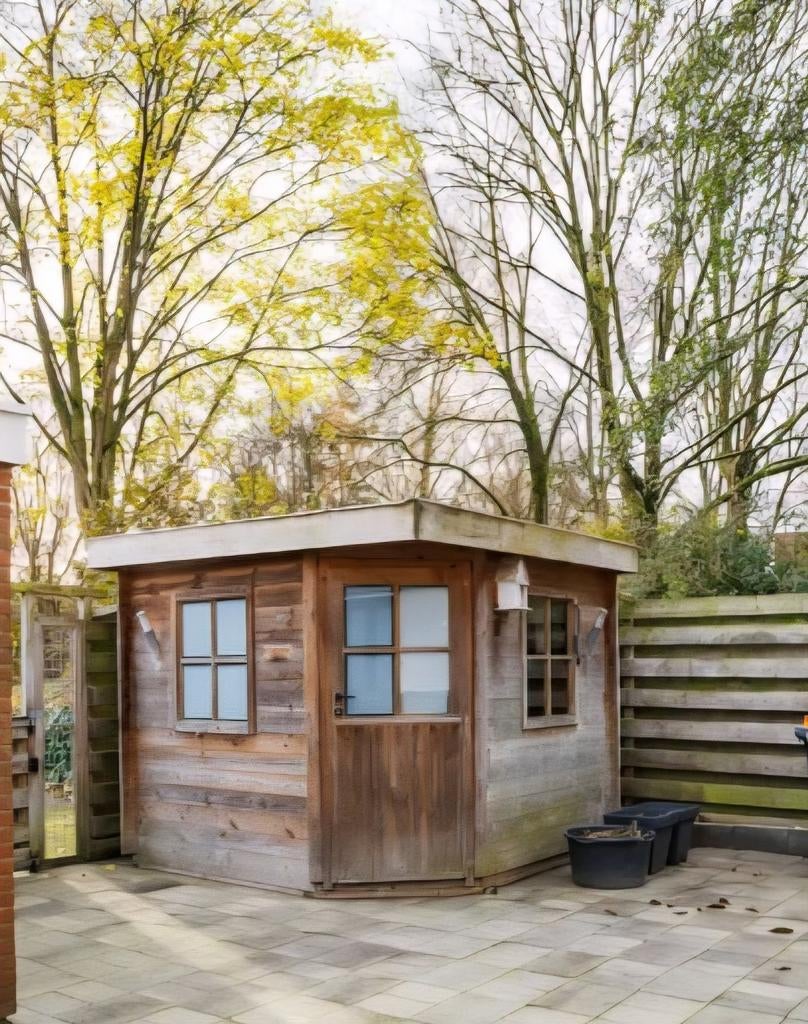 Houten schuurtje, Tuin en Terras, Tuinhuizen, Ophalen, Gebruikt, Schuur