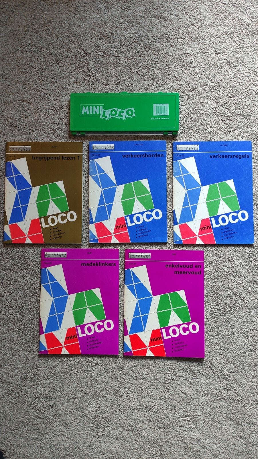 Mini Loco met 5 boekjes - Begrijpend Lezen, Verkeer, Taal, Ophalen of Verzenden