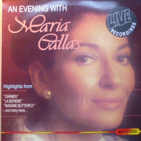 SALE--CD MARIA CALLAS-An Evening With Maria Callas, Verzenden, Classicisme, Zo goed als nieuw, Kamermuziek