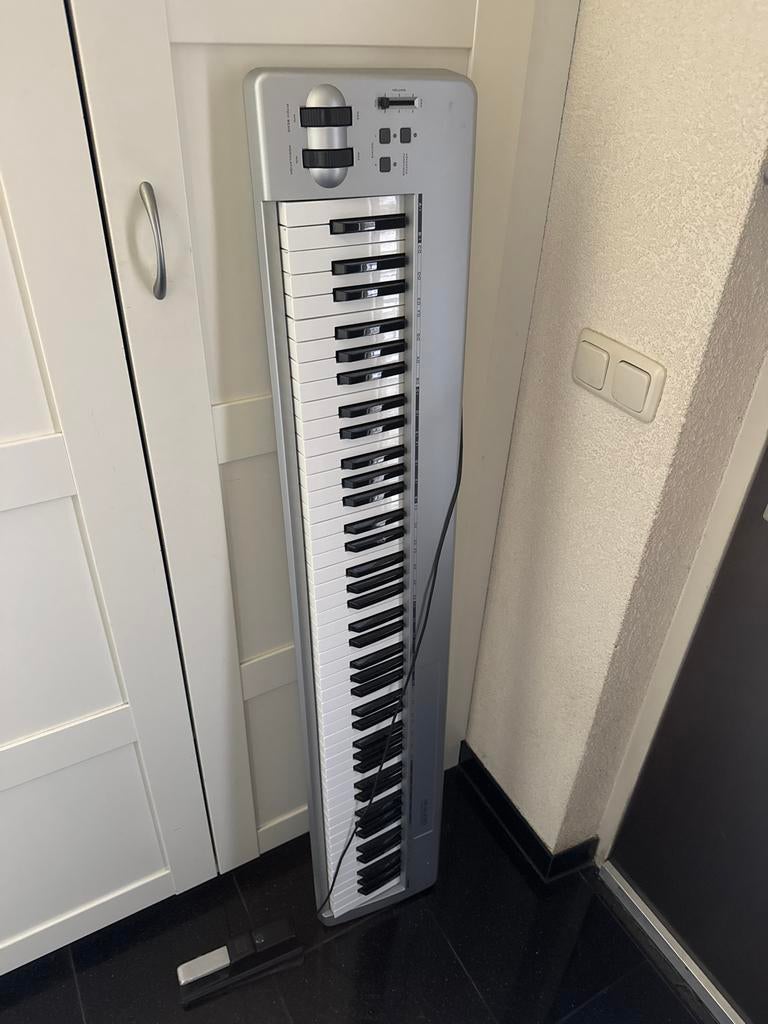 M-Audio Keystation 88es MIDI Keyboard Controller, Gebruikt, 88 toetsen, Midi-aansluiting, Ophalen