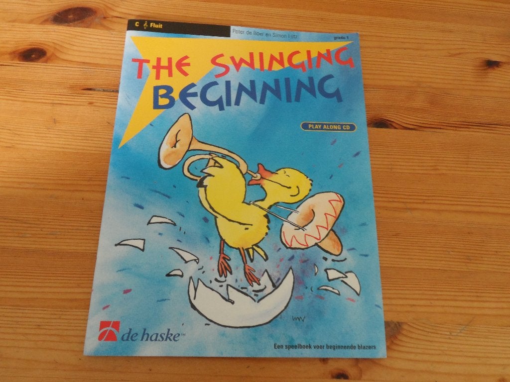 De haske - the swinging beginning grade 1, Les of Cursus, Dwarsfluit of Piccolo, Ophalen of Verzenden, Zo goed als nieuw