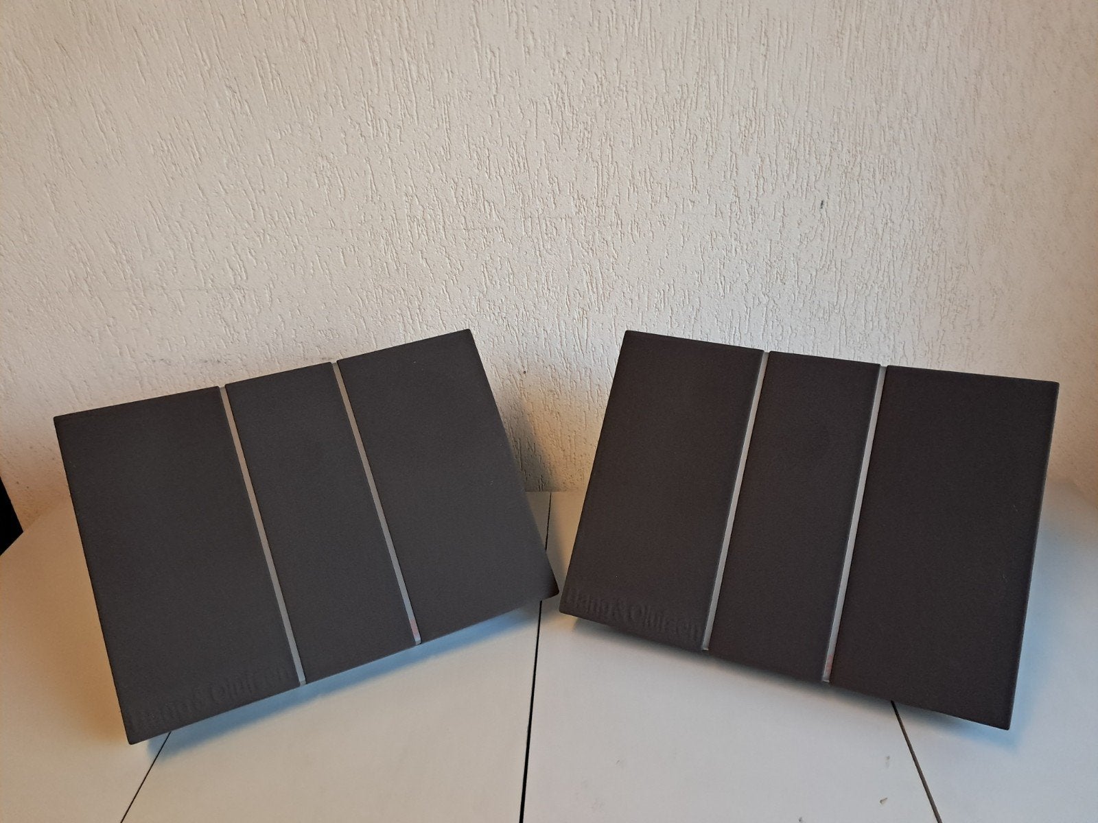 Bang & Olufsen BeoVox RL 45.2 Speakers met Ophangbeugels, Ophalen of Verzenden, Gebruikt, Minder dan 60 watt, Overige merken