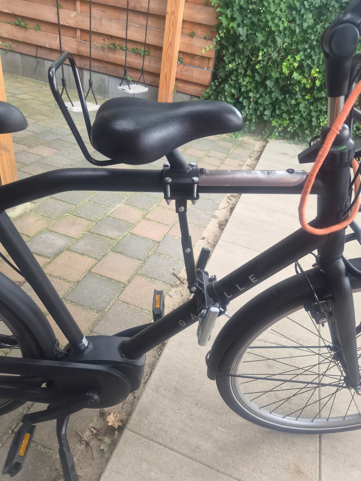 zadel op stang model 2 herenfiets, Fietsen en Brommers, 15 t/m 36 kg, Voorzitje, Zadel op Stang, Ophalen of Verzenden