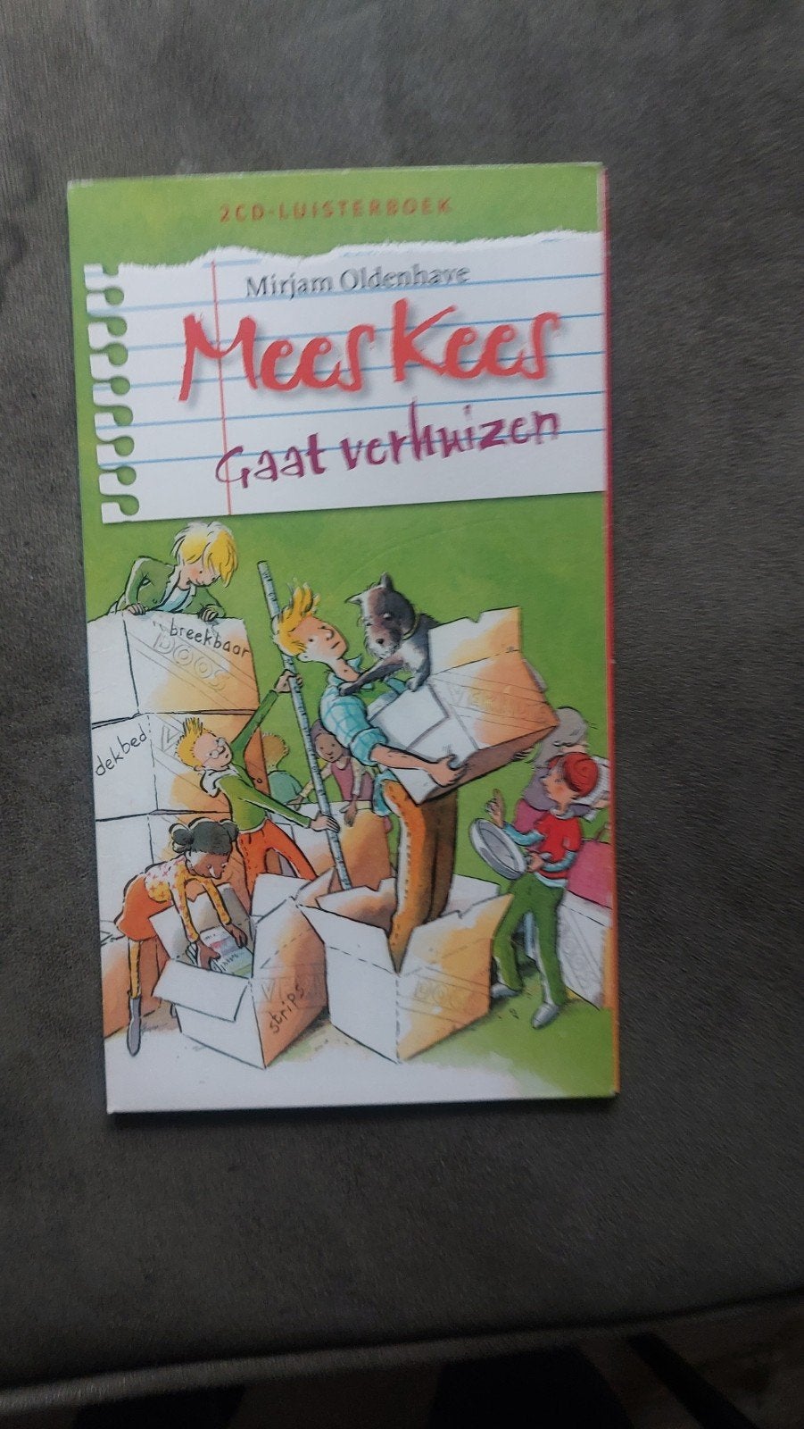 Mees Kees Gaat Verhuizen - 2CD Luisterboek, Ophalen, Zo goed als nieuw, Mirjam Oldenhave, Fictie algemeen