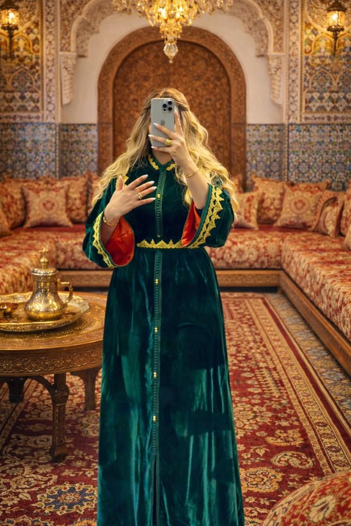 Caftan marrocan, Kleding | Dames, Ophalen of Verzenden, Zo goed als nieuw, Overige typen