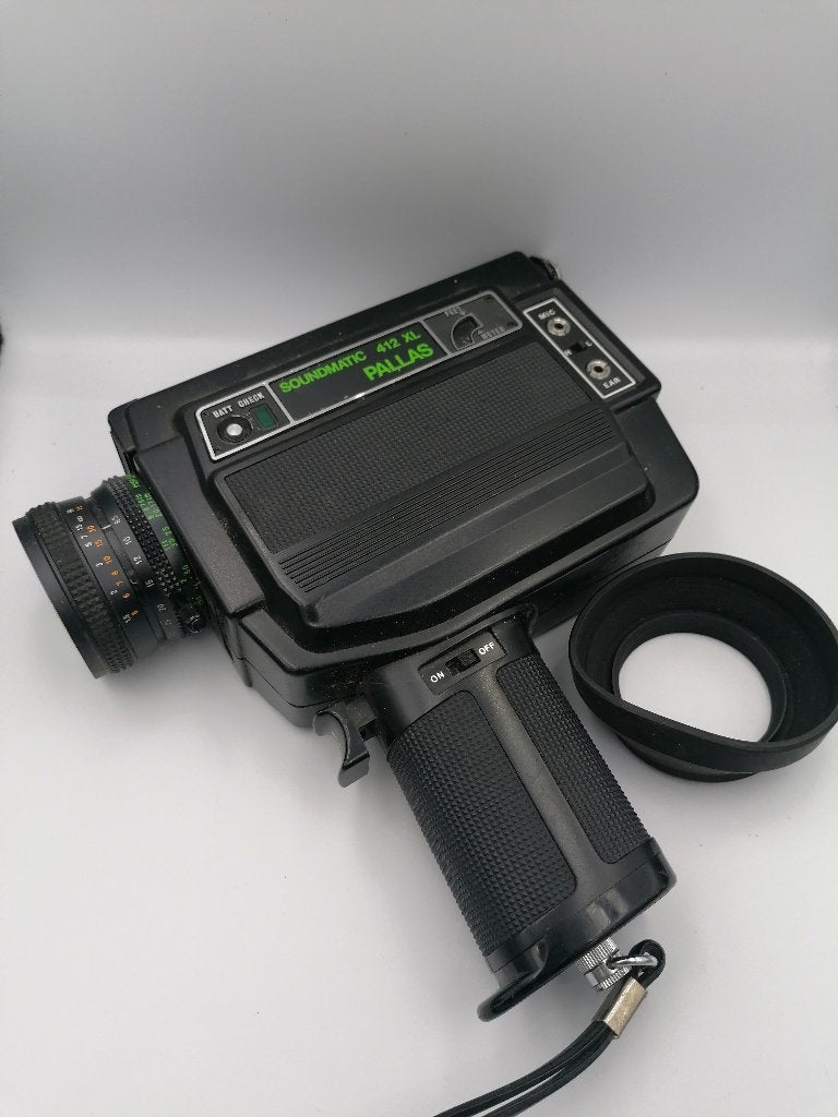 Pallas soundmatic 412XL super8 vintage 8mm film camera, Verzenden, 8mm