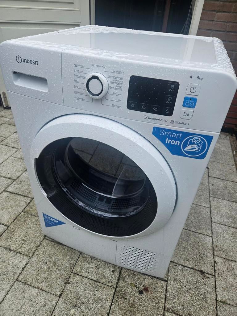 Gratis afhalen wasdroger wordt niet warm oud ijzer, Witgoed en Apparatuur, Ophalen, 1200 tot 1600 toeren, 85 tot 90 cm