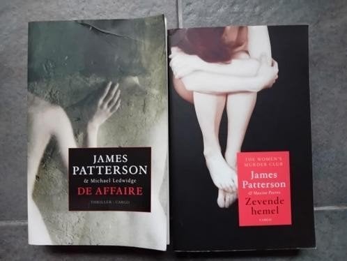 2 x boek james Patterson de affaire - zevende hemel, Ophalen of Verzenden, Gelezen, James Patterson