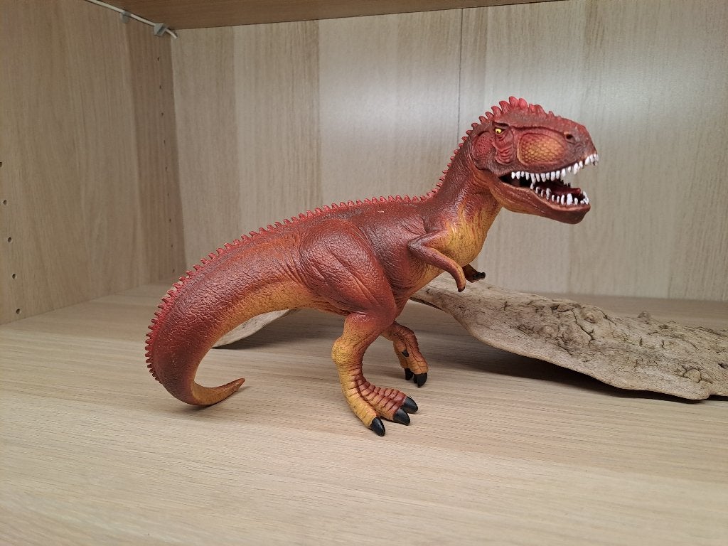 Schleich Giganotosaurus (grote vulkaan expeditie), Ophalen of Verzenden, Gebruikt