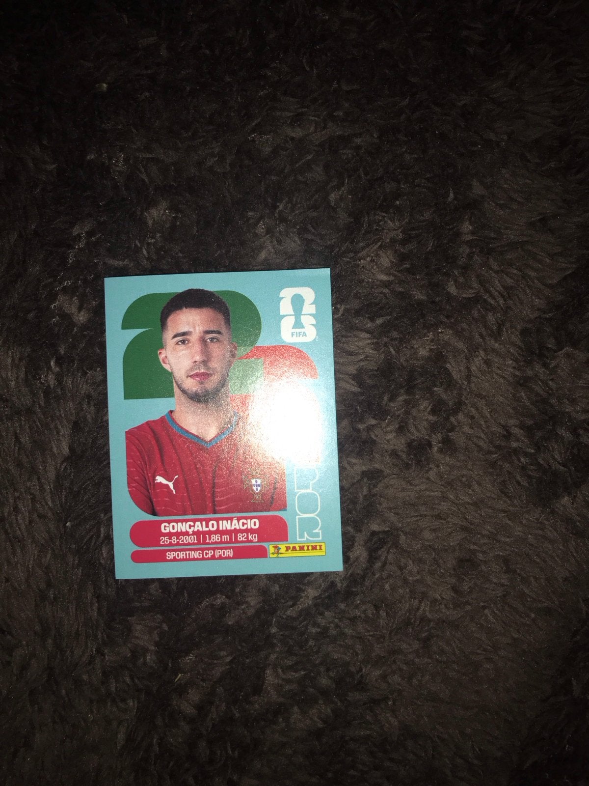 Gonçalo Inácio Panini FIFA Voetbal Spelerskaart Sporting CP, Ophalen of Verzenden, Zo goed als nieuw, Buitenlandse clubs, Spelerskaart