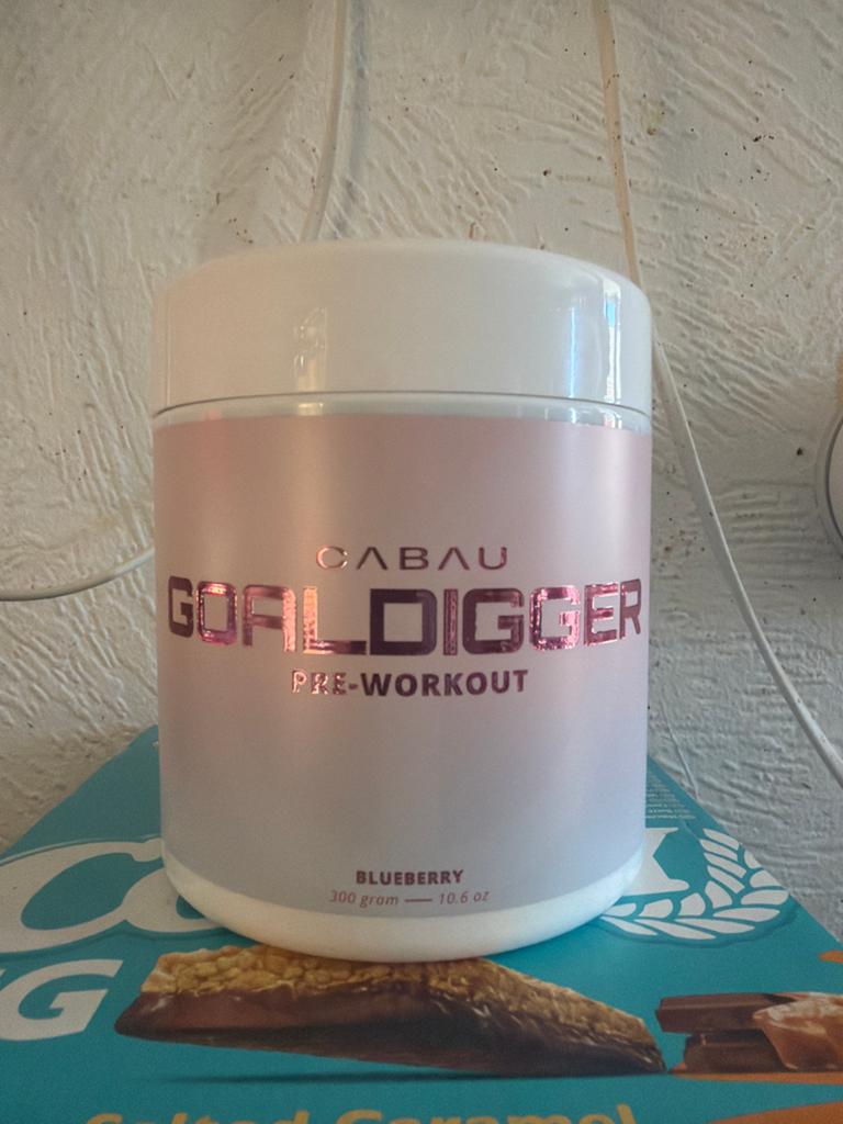 Cabau Goaldigger Pre-Workout Blueberry - Nieuw, Ophalen of Verzenden, Nieuw, Overige typen